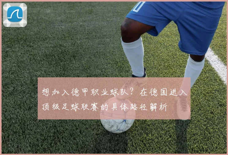 想加入德甲职业球队？在德国进入顶级足球联赛的具体路径解析